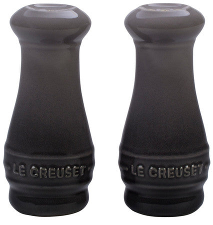 Le Creuset Flint Oyster Salt & Pepper Shakers