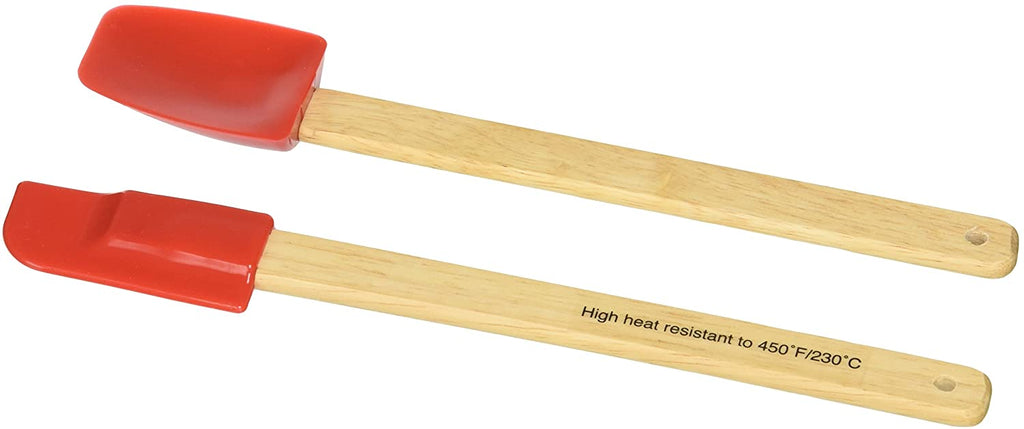 Norpro 2 Piece Red Mini Spatulas