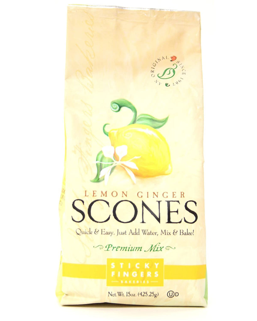 Sticky Fingers Bakery Scone Mix Lemon Ginger