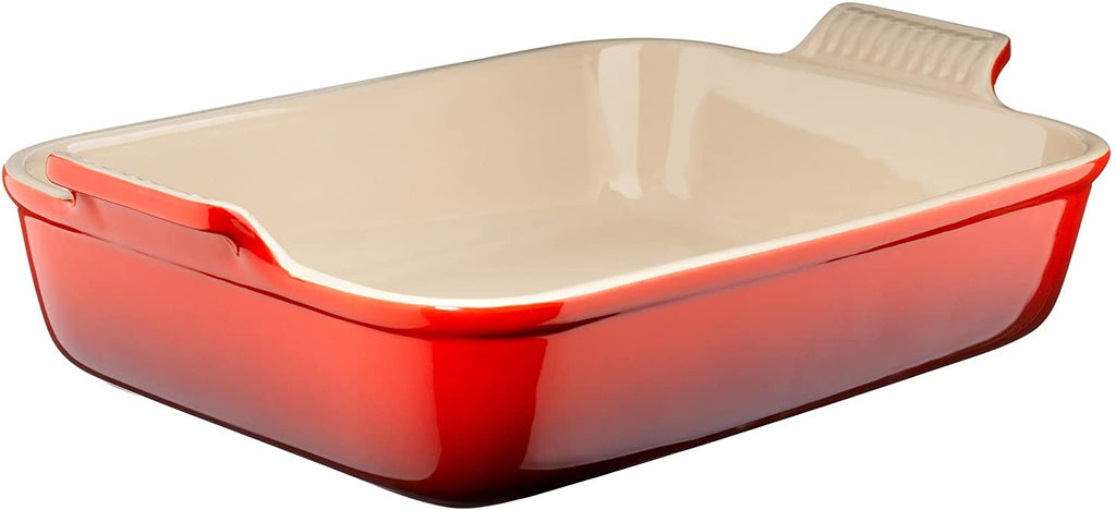 Le Creuset Cherry Rectangular Dish 4qt