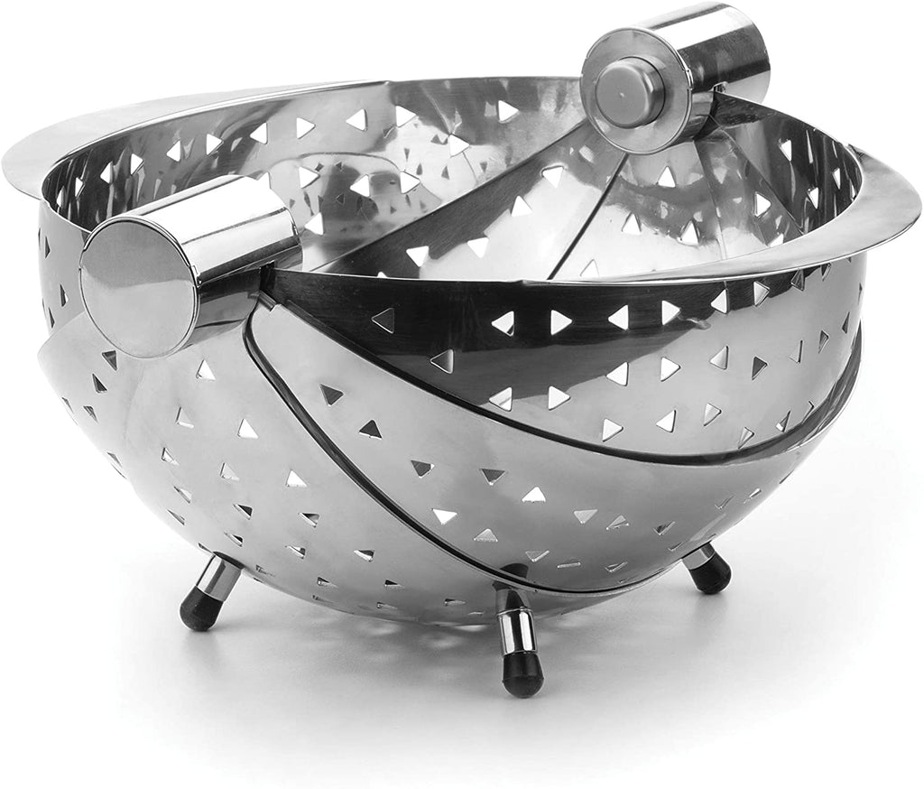 RSVP Stainless Steel Collapsible Folding Colander