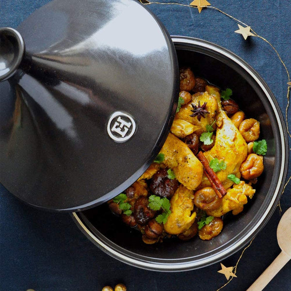 Emile Henry 3.7 Qt Tagine Black