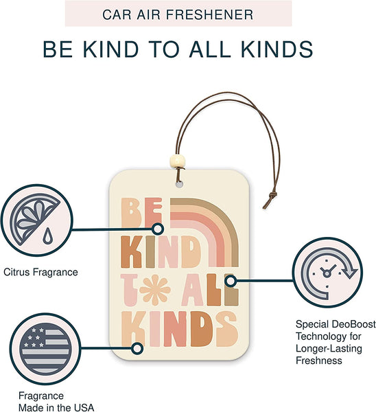 Studio Oh! Be kind to All kinds Car Air Freshener