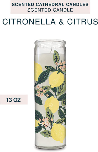 Studio Oh! Citronella & Citrus Cathedral Candle
