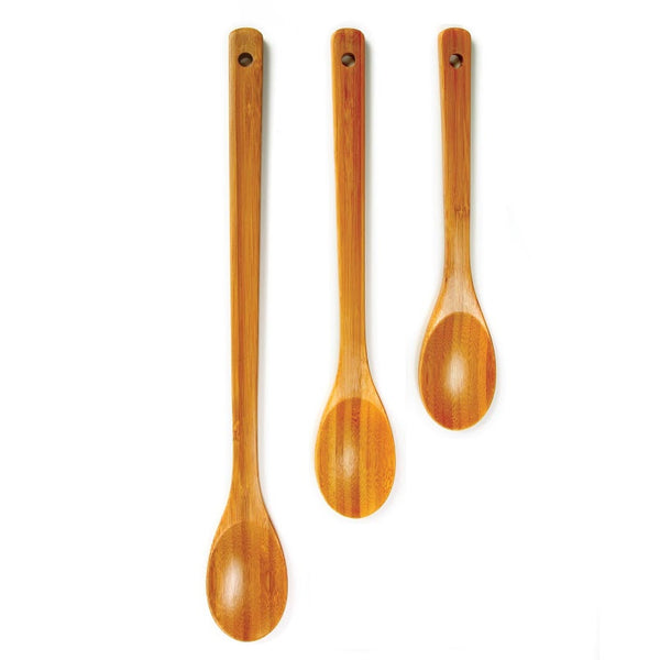 Norpro 12" Flat Bamboo Spoon