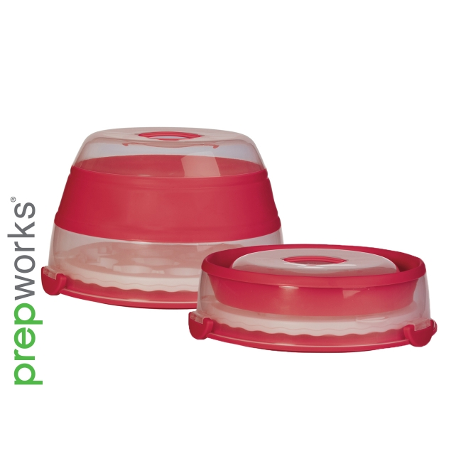 Progressive Collapsible Cupcake Carrier Red