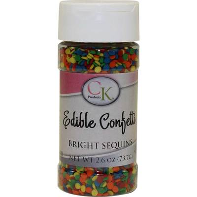 CKP Edible Confetti Bright Sequins