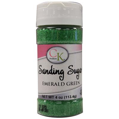 CKP Emerald Green Sanding Sugar