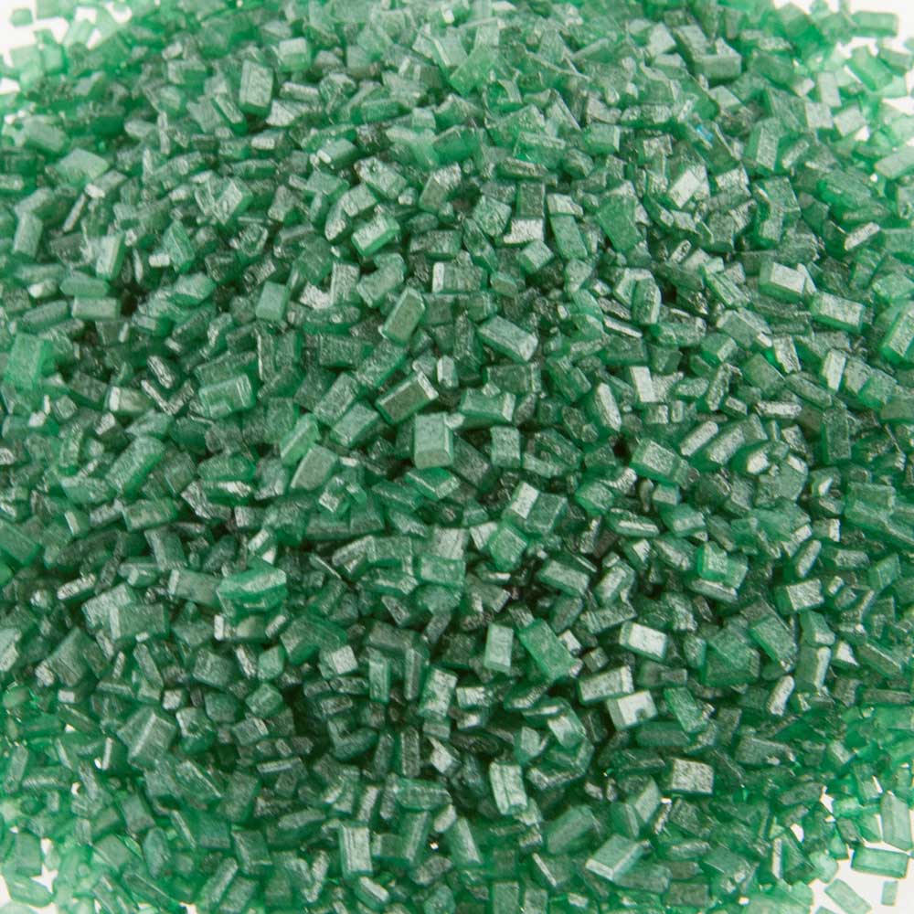 CKP Green Pearlized Sugar Crystals