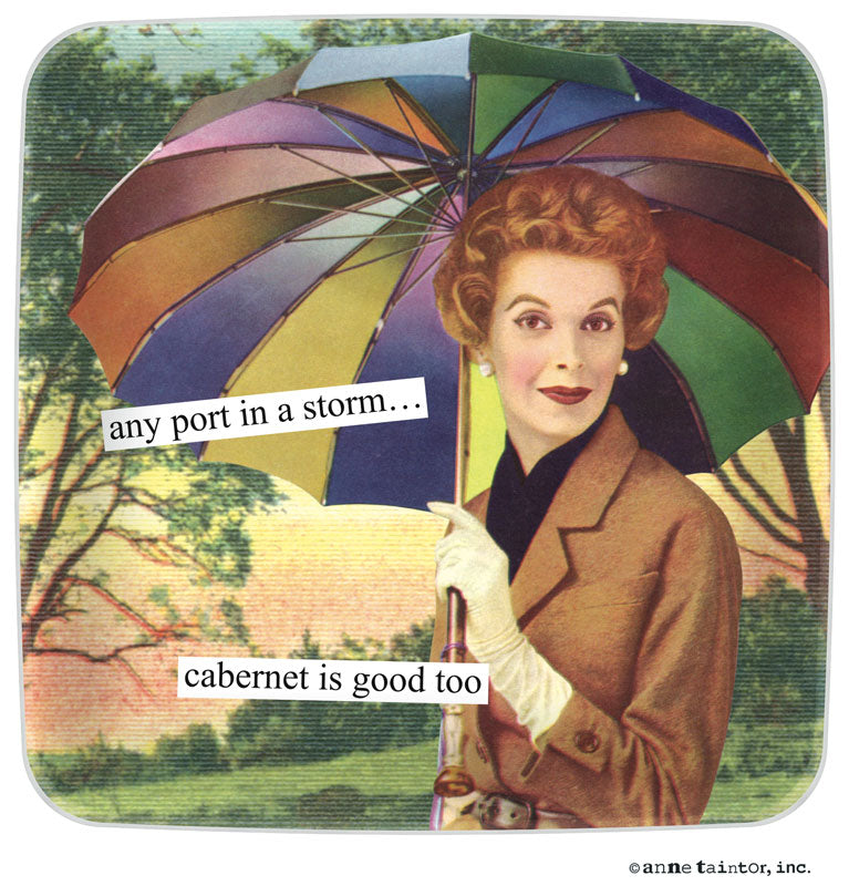 Anne Taintor Magnet Any Port
