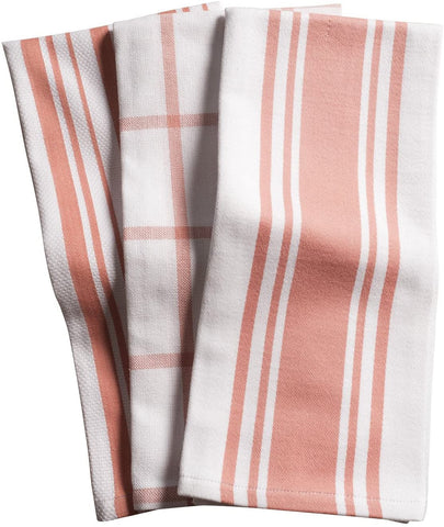 KAF Home Blossom Center Band Towel Set of 3