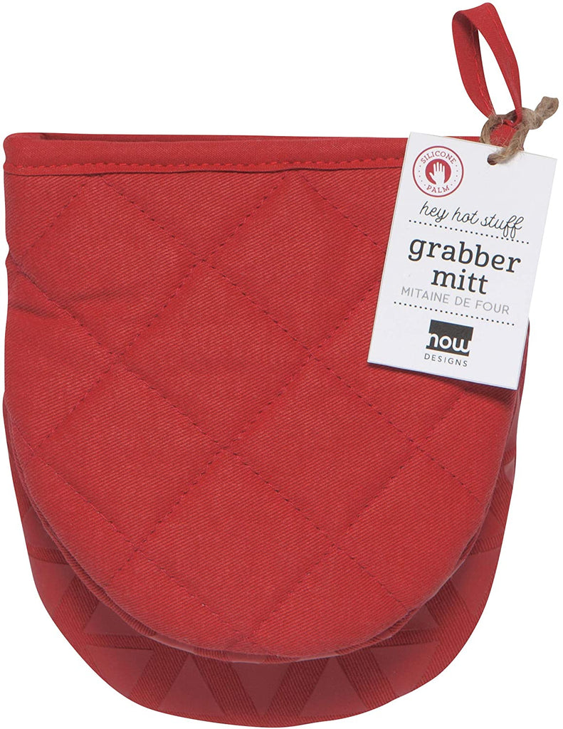 Now Designs Oven Mitt Grabber Red