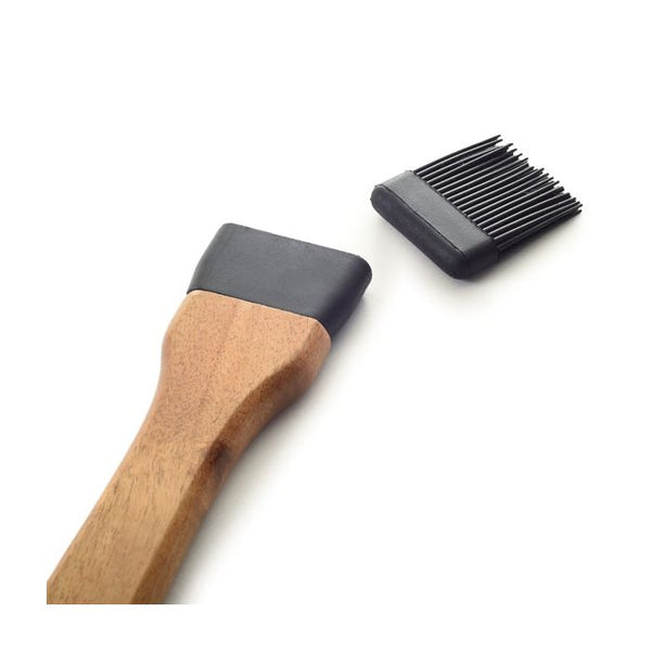 Norpro BBQ Basting Brush with Removable Silicone Bristles