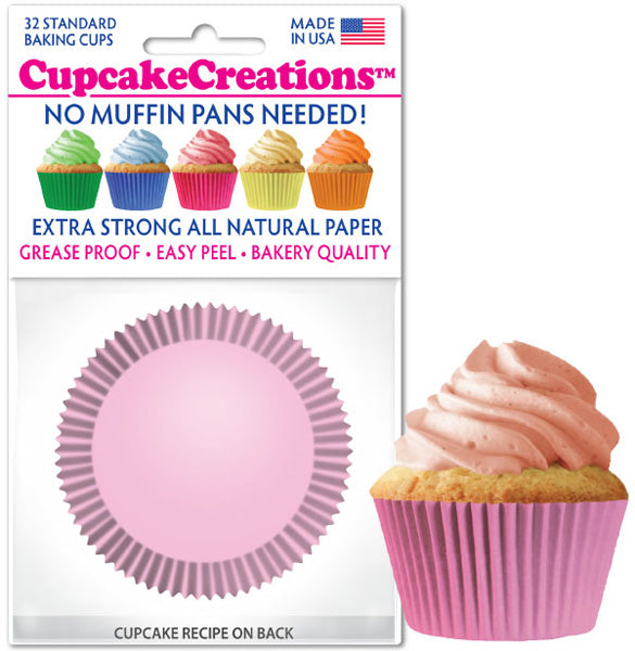 Siege Cupcake Creations Light Pink Baking Cups