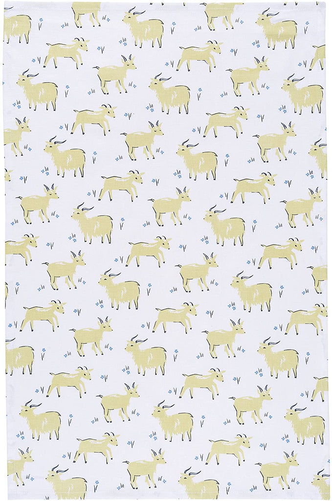 Now Designs Tea Towel Goats Print