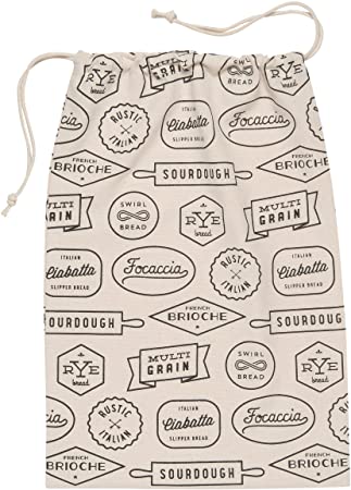 Now Designs Bakeshop Print Bread Bag