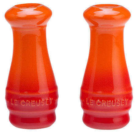 Le Creuset Flame Salt & Pepper Shakers