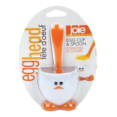 HIC Joie Egg Head Egg Cup & Spoon