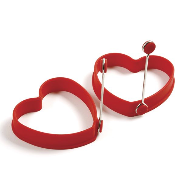 Norpro Silicone Heart Rings Set Of 2