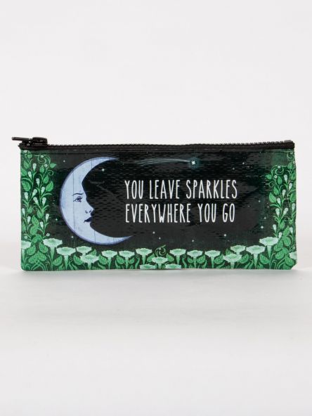 Blue Q Pencil Case You Leave Sparkles Everywhere You Go