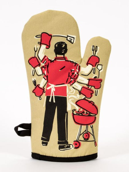 Blue Q Oven Mitt I'll Feed All You Fuckers