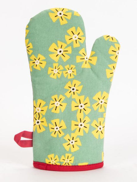 Blue Q Oven Mitt I'm Beautiful and I Eat A Lot