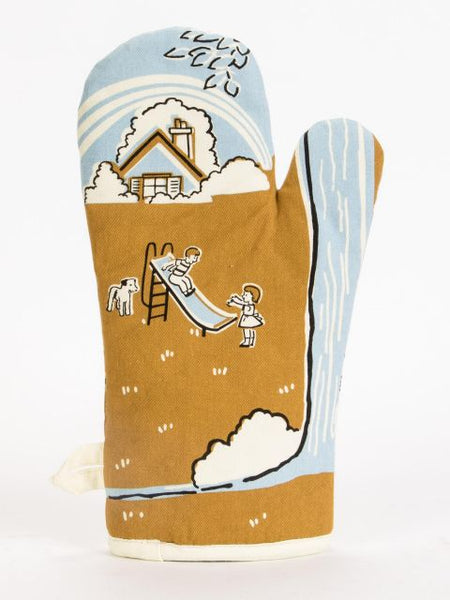 Blue Q Oven Mitt I Love My Asshole Kids