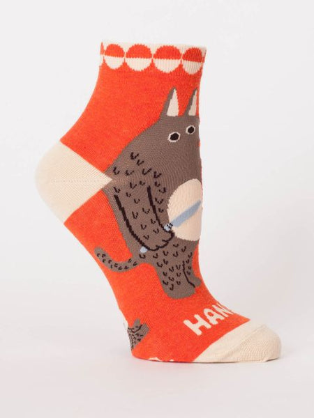 Blue Q Women's Ankle Socks Hangry