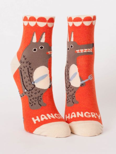Blue Q Women's Ankle Socks Hangry