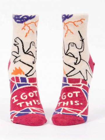 Blue Q Women's Ankle Socks I Got This