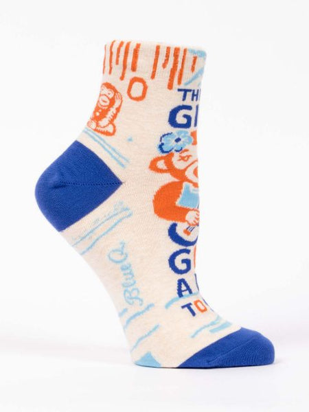 Blue Q Women's Ankle Socks This Girl's Got A Lot To Say