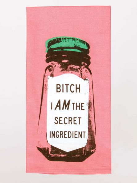 Blue Q SP Dishtowel Bitch, I AM the Secret Ingredient