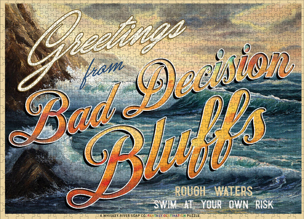 Whiskey River Puzzle Bad Decision Bluffs