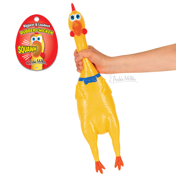 Biggest and Loudest Rubber Chicken 22"