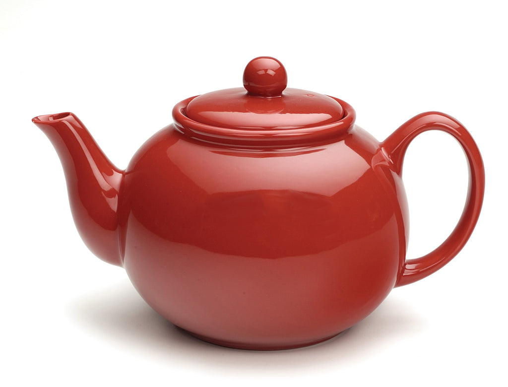 RSVP Teapot Red