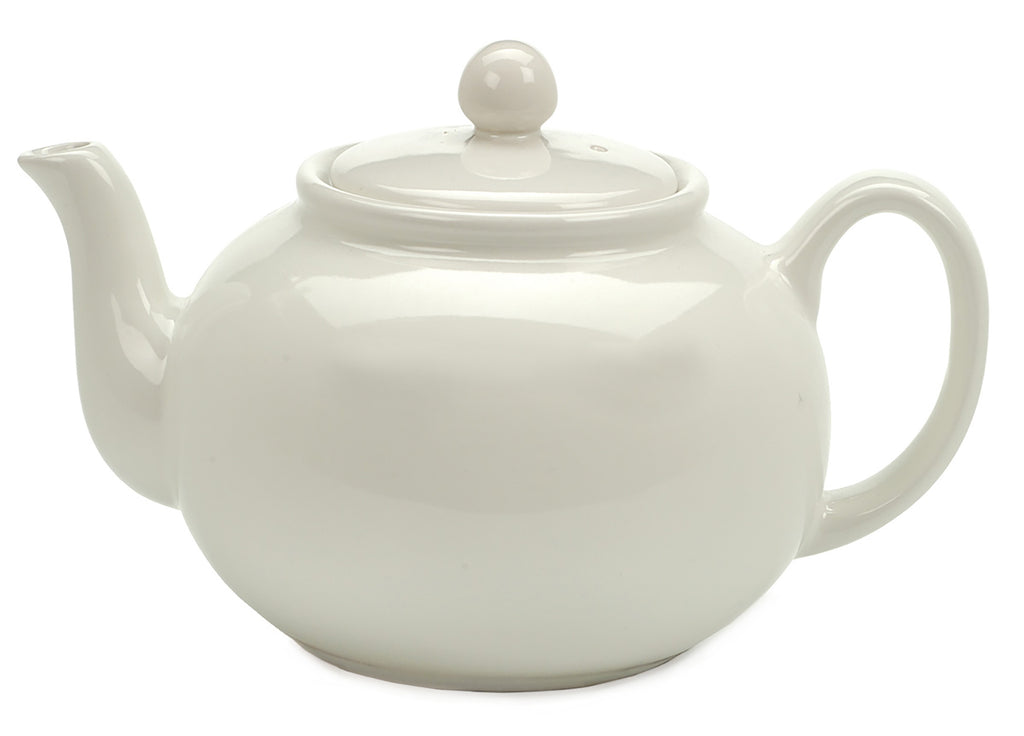 RSVP Teapot White