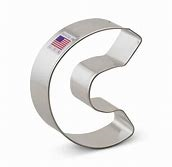 Letter C Cookie Cutter