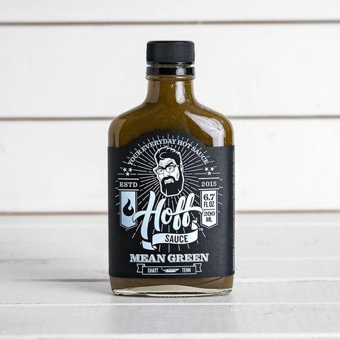 Hoff and Pepper Mean Green Hot Sauce