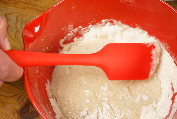 RSVP Silicone Spatula Red