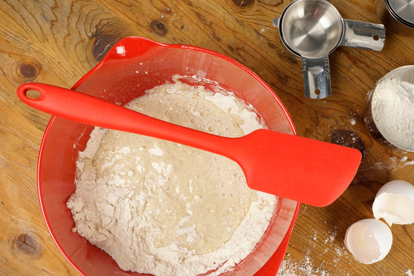 RSVP Silicone Spatula Red