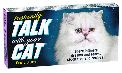 Blue Q Gum Talk With Your Cat