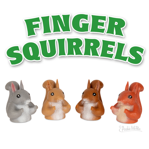 Squirrel Finger Puppet