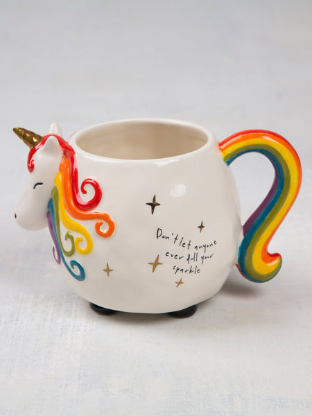 Natural Life Folk Mug Unicorn