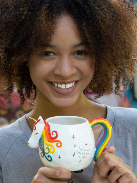 Natural Life Folk Mug Unicorn