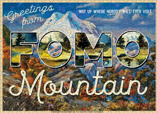 Whiskey River Puzzle FOMO Mountain