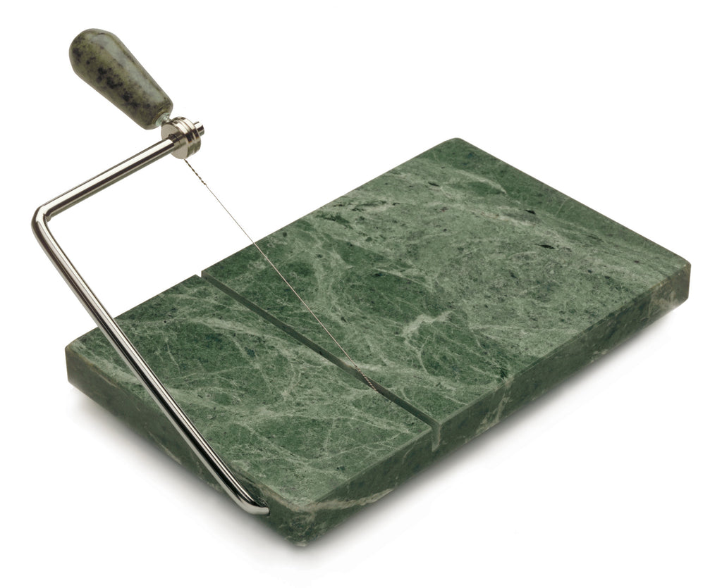 RSVP Cheese Slicer Green Marble