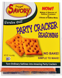 Savory Party Cracker Seasoning Garden Dill