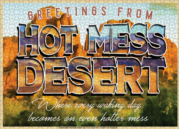 Whiskey River Puzzle Hot Mess Desert