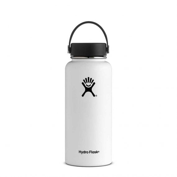 Hydro Flask 32 oz. White Wide Mouth with Flex Cap
