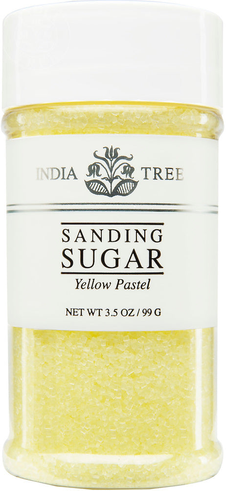 India Tree Sanding Sugar Yellow Pastel